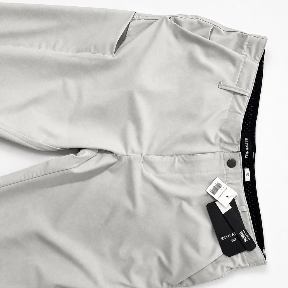 Light Gray Tailored Trousers complete front garment view